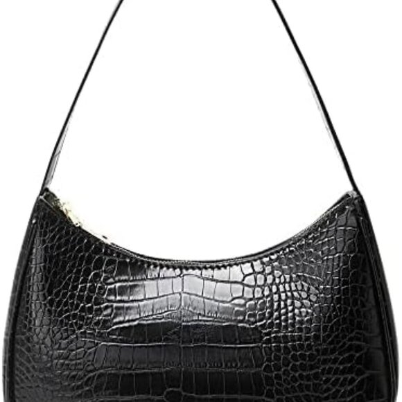 Shoulder Bags for Women, Cute Hobo Tote Handbag Mini Clutch Purse with Zipper Cl - Picture 1 of 7